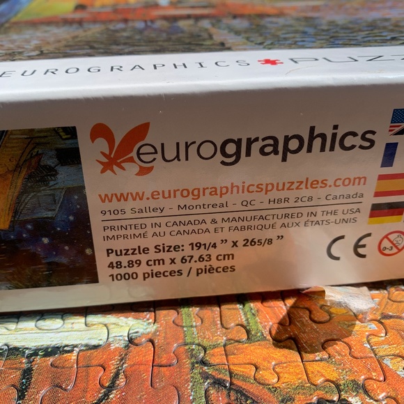 Eurographics  Vincent Van Gogh Coffee in the evening Puzzle 1000 Pieces - Picture 5 of 7